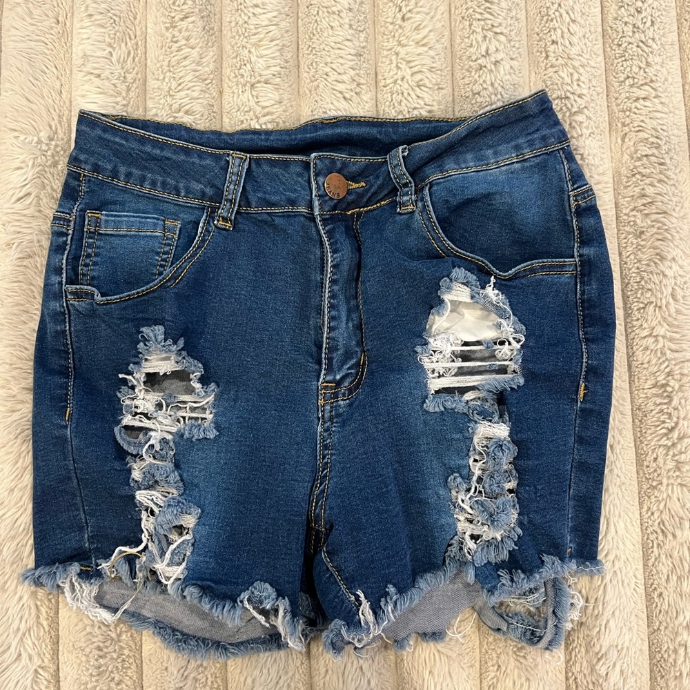 Super stretch Jean shorts